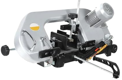 Sierra de mesa portátil Sierra De Cinta Portátil 250 W, Base Acero Aleación Extraíble, Capacidad Corte Inalámbrica, Manual For Metal Y Madera, para muebles de bricolaje, carpintería