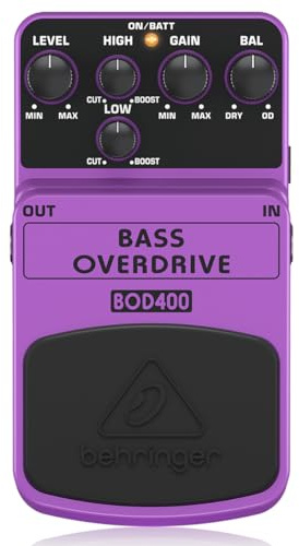 BOD400 Bass Overdrive Pedal - Bass Effektpedal