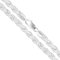 Sterling Silver Men's Diamond-Cut Rope Chain 3mm 3.3mm 3.7mm 4.7mm 5.4mm 6mm 7mm 8mm Solid 925 Italy Heavy Necklace, Length 7 Inches (Bracelet), Sterling Silver, No Gemstone