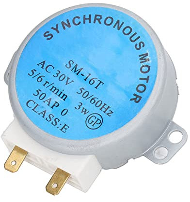 Motor De Placa Giratoria Para Horno Microondas, Eje Sm 16T, Motor Síncrono De Carrusel, Piezas De Reparación De Horno Microondas De Cobre Y Aluminio, Reemplazo Para (Motor De Disco De Vidrio)