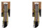 RHINO - Cutter 25mm - Cutter à cran avec manche bi-matière - Cutter à lame sécable avec chargeur - Lame 25 mm - Manche ergonomique - Garantie à vie - Couteau à lame rétractable (Lot de 2)