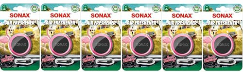 6x SONAX Air Freshener Sweet Flamingo (1 Stück) für ein intensives, langanhaltendes Dufterlebnis | Art-Nr. 03630411