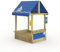 Wickey Sandkasten Dinky mit blauem Dach - Sandbox 113 x 84 x 28 cm - imprägniertes Massivholz