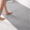 10 Pcs 11.8x11.8 Pouces (30x30cm) Carreaux De Sol Modulaires Imbriqués, Carreaux De Drainage en Plastique Antidérapants pour Zones Humides Salle De Bain Cuisine Balcon Patio Zones, Grey