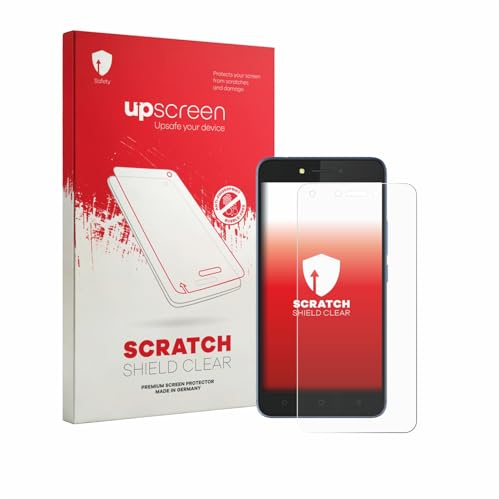 upscreen Schutzfolie für Tecno Pouvoir 1 – Made in Germany, Kristall-klar, Kratzschutz, Anti-Fingerprint
