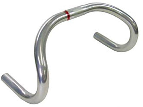 Nitto B125 alloy track bar, (25.4) 40cm sil