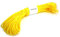WINGONEER 100 Pies 31 Metros Paracord 550 Paracaidistas del cable 550 tipo III 7 trenza del cable Paracord 100% Nylon, color Amarillo Diámetro 4.00mm