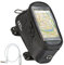 tectake® Handy Fahrradtasche, Fahrrad Rahmentasche, Fahrradtasche Rahmen, Handyhalter wasserabweisend, Handyhalterung, Fahrrad Tasche als Rennrad Zubehör, für e Bike oder Mountainbike - Schwarz, L