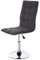 Mendler 2er-Set Esszimmerstuhl HWC-C41, Stuhl Küchenstuhl, höhenverstellbar drehbar, Stoff/Textil FSC® - grau