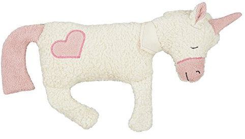 Efie Bio Spiel & Kuschelkissen, Einhorn, kontrolliert biologischer Anbau (Organic), Made in Germany, GOTS Zertifiziert