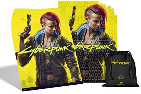 Good Loot Officially Licensed Premium Merchandise 1062437 Keyart Puzzle Teile, Cyberpunk 2077 Female V, 500 pcs