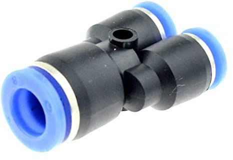 bzcemind Raccords de tuyau pneumatique en forme de Y à 3 voies pour tuyau de gaz et plastique - Raccords rapides de 4 à 8 à 4 mm