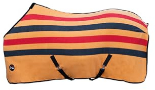 HKM Professional Premium Abschwitzdecke Orange/Rot/Navy 115