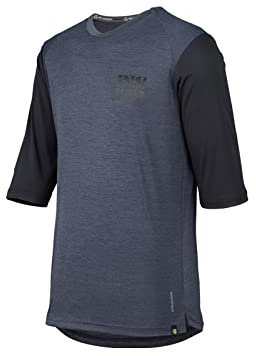 IXS MTB-Jersey ¾-Arm Carve X Schwarz Gr. S