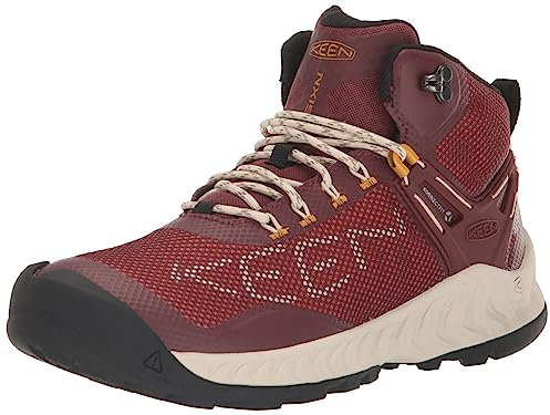 KEEN Damen Nxis Evo Mid Waterproof Wanderstiefel, Andorra/Golden Yellow, 40 EU