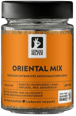 Bremer Gewürzhandel Oriental Mix, gemahlen, exotische Gewürzmischung für authentisch orientalischen Geschmack, 65g im Glas
