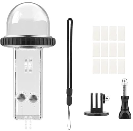 ZLYLVRC Custodia impermeabile per fotocamera DJI Osmo Pocket 3, 40 m, custodia protettiva subacquea impermeabile, kit di accessori per Osmo Pocket 3