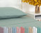 TRAMAS+ Einzelblattset 90x200, 100% Baumwolle, Bettwäsche, Laken und 1 Kopfkissenbezug, Standard 100 von Oeko-TEX Zertifiziert - Veroneser Grün