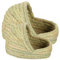 COLLBATH 2pièces Paille Tissée pour Poules Forme De pour Animaux De Compagnie Et Poules Lit Confortable Paille pour Nidification Et