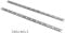 Schubladenschienen 350mm x 17mm Nut, 3 Paar(6 Stk.) Teilauszug Kugelauszug, Schubladenauszug Schubladenauszüge Schubladenführungen Schienen für Schubladen Schubladen Schienensystem belastbar bis 10 kg