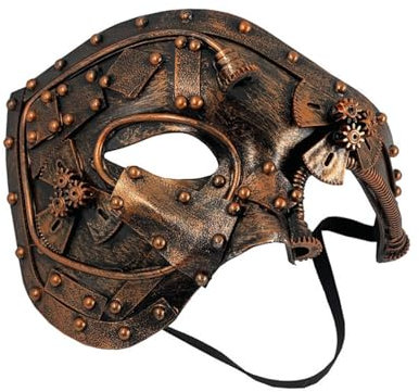 Zkydhbd Steampunk Cyborgs Venezianische Maskenmaske Masquerade Maske Für Halloween Kostümparty Des Operns/Karnevisengeschenks