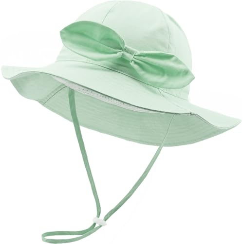 DRESHOW Unisex Baby Kleinkinder Sonnenhut Kappe Mütze Fischerhut Strandhut Kinder Baby Stern Sommerhut UV Schutz UPF 50+