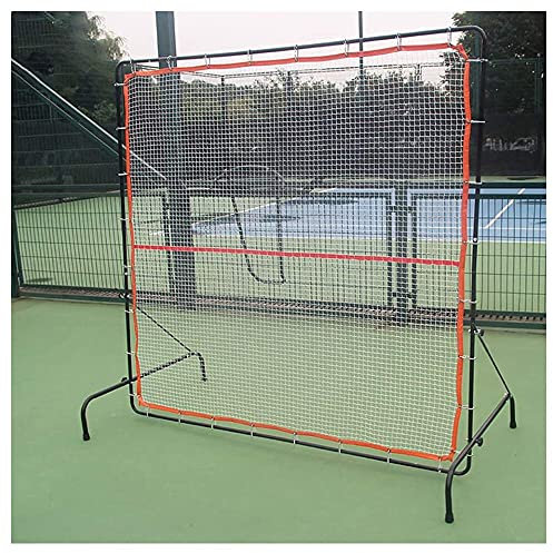 LXWKAI Tennis-Rebound-Netz, 2,0 x 1,8 m, Rebound-Wand für Tennis- und Schlägersport-Ball-Rückwand, tragbares Tennis-Rebound-Netz, Tennis-Rebounder für Tennisplatz, Hinterhof, Outdoor-Training