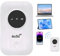 SGZIOO Portable Wifi Router for Travel, Portable Wifi Hotspot with 10 Users Sharing, Mobile WiFi Device with SIM Card Slot, 4G/5G Dual Band Pocket Wifis, 1Portable wifi Box for Travel Car Home Office