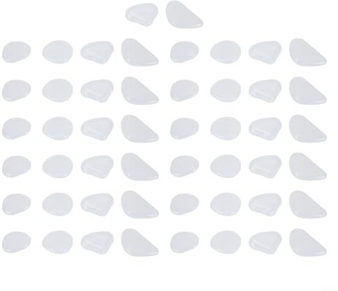 Eawfgtuw Confezione da 50 ciottoli luminosi che si illuminano al buio, 2-3 cm, ad energia solare, decorazioni per vasi di piante, per giardino, passerella, acquario, decorazione per esterni e interni