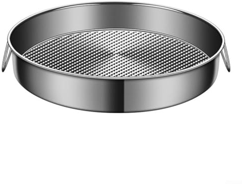 Runde Backform aus Edelstahl, 24–32 cm, antihaftbeschichtet, für Käsekuchen, Quiche, tiefe Pizza, ofenfestes Set (32 cm)