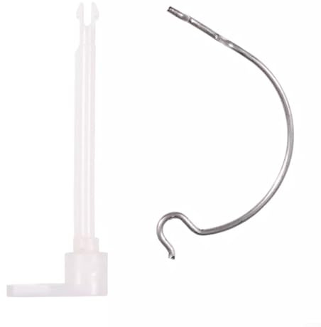 ZiStarlilife 1 Set Kit Perno Carburante E Molla Per Alfa per GIULIETTA 2010-2020 per LANCIA Iii Metallo Abs Bianco Ricambio Esterno Accessorio di Riparazione