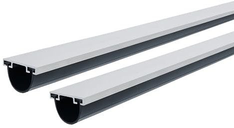 Md Produkte 87668 18 ft. Schwarz Universal Aluminum & Rubber Garage Door Bottom