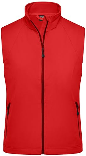 James & Nicholson Damen Softshell Weste - Taillierte Weste aus elastischem Softshell