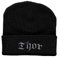 Hip-Hop Mütze THOR 51120 schwarz