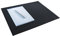 Durable Schreibunterlage Leder (für Konferenzräume, 420 x 300 mm) 1 Stück, schwarz, 730401