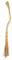 Bristol Novelty HI294 Witch Broom, Brown, One Size