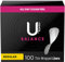 U by Kotex Barely There Thin Panty Liners, Unscented, 100 Count by U by Kotex