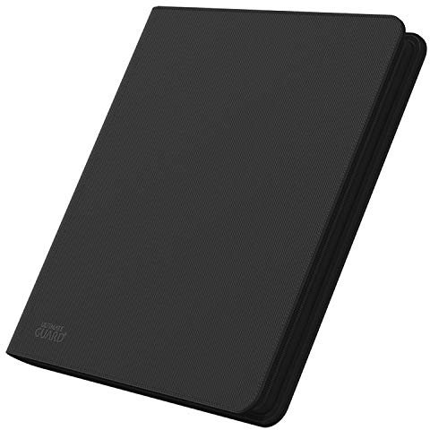 Ultimate Guard UGD010342 - 12-Pocket Quad Row Zip Folio Xeno Skin, schwarz