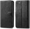 GAPlus iPhone 6 6S Case - Premium Wallet Leather Flip Case Cover For iPhone 6 6S With [Card Holder] [Magnetic Closure] (Black)