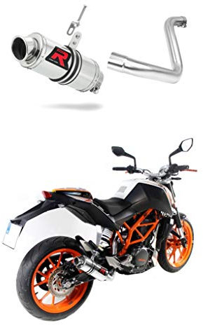 DOMINATOR Pot d'échappement Silencieux GP1 compatible avec 390 Duke 2013-2016