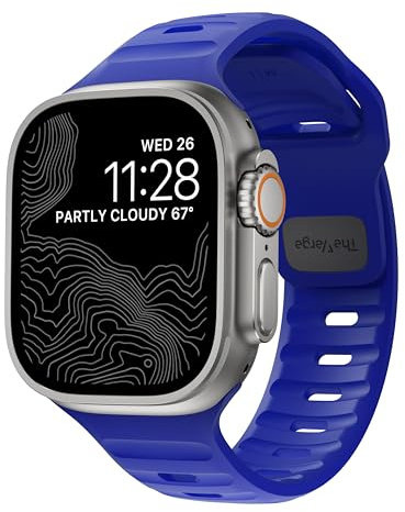 NOMAD Sport Band V2 | para Apple Watch 42/44/45/49 mm | correa de reloj resistente e impermeable, 49mm/45mm/44mm/42mm, Plástico, No es una piedra preciosa