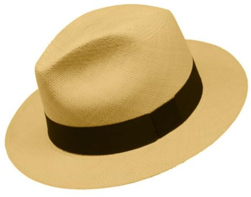 Gamboa Hecho en Ecuador Sombrero Panama Hombre y Mujer de Paja Toquilla Original Verano Fedora Playa