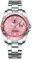 Avaner Damenuhr Armbanduhr Edelstahl Quarzwerk Uhr Damen Uhr mit Leuchtskala Leuchtzeiger Datumskalender Rosa
