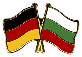 Deutschland-Bulgarien Freundschafts Pin