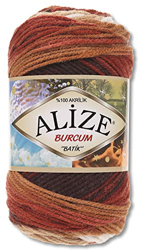 Alize 100 g Burcum Batik Wolle in 30 Auswahl Farbverlaufswolle (2626)