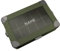 CASE ELEGANCE Monogrammierte militärische Uhrenbox mit 10 Schlitzen für Herren, Echtglasplatte, modulares Valet-Tablett, Apple Watch kompatibel mit Apple Watch-Ständer, Zubehörschublade,