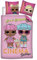 Parure de lit réversible Poupées LOL Surprise - -Cinema Darlings- - 140 cm x 200 cm