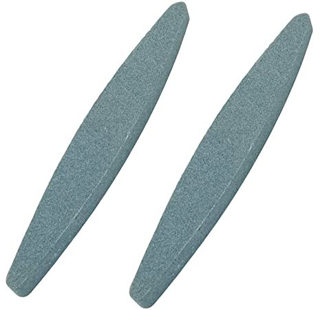 2 Pezzi Pietra per Affilare, Professionale Affilacoltelli Cote, 230MM Pietra Affilacoltelli, Pietre Affilatura Coltelli, Affilacoltelli Cote per Affilare Attrezzi da giardino, Forbici