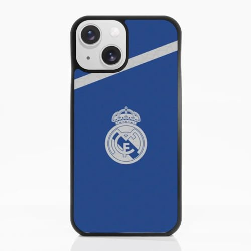 PHONECASES3D - Phone Case for Apple iPhone 13 mini Real Madrid Official Protective TPU Black