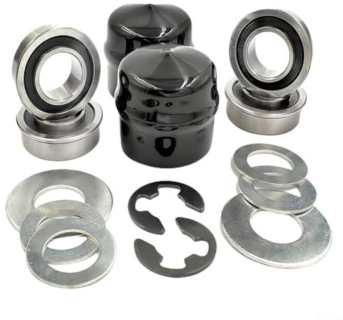 Vorderradbuchse zu Lager-Umrüstsatz für Handwerker für Poulan - Metall+Gummi, kompatibel mit verschiedenen Modellen, Innendurchmesser: 19 mm